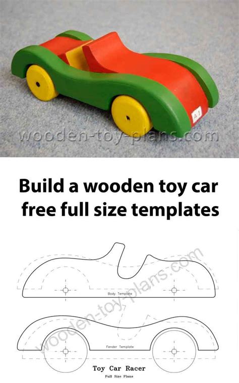 Printable Free Wooden Toy Car Plans